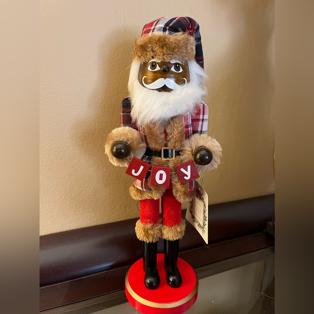 African-American Santa Nutcracker